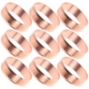 10 SZT. TRWALY COPPER FASTENERS PUMP METAL CALIPER HOSES  photo 7