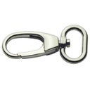 Застежка КАРАБИН для сумок и ремешков 20мм РЫБКА