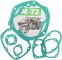 M-72 Gear Seals Seals Old Type Set