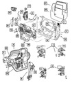 SKYDELIS DRZWI, DEŠINYSIS RANKIN. WRANGLER JK 11-17 nuotrauka 2