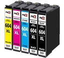 5x ATRAMENTY 604 XL PRE EPSON XP-4205 XP-3205 XP-2205