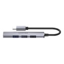 Unitek Hub USB-C 1*USB-A 5 Gbps, 3*USB-A 2.0 alu Stan opakowania oryginalne