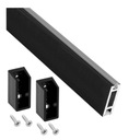 Штанга платяная Алюминиевый светодиодный профиль для полосок 5мм Гардеробная трубка 2м