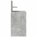 LOCKER NOCNA Z 2 SZUFLADAMI BETONOWA SZAROSC 38X34X80CM  photo 7