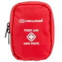 Миниатюрная медицинская сумка первой помощи Highlander Outdoor, красная