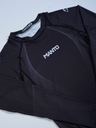 Футболка MANTO Rashguard с длинным рукавом FLOW черная, размер L