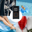 КОМПРЕСОР АВТО КОМПРЕСОР, НАСОС НАСОС ЕЛЕКТРИЧНА ВЕЛОСИПЕДНА LCD 50W МІНІ  (17511806475) фото min 10