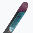Женские лыжные туристические лыжи K2 Wayback 96 W синие и фиолетовые 163 см