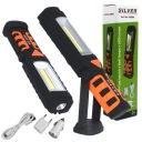 ЛІХТАРИК СЕРВІСНА SILVER LED (СВІТЛОДІОД) COB 3W 2800MAH Z AKUMULATOREM  (18151429693) фото min 11