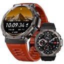 SMARTWATCH МУЖСКИЕ GPS ЧАСЫ ВОДОНЕПРОНИЦАЕМЫЕ IP69K МЕНЮ EN TALK AMOLED СПОРТ