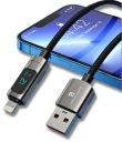 LIGHTNING Apple IPHONE USB-кабель Fast 12 Вт С МОЩНЫМ ДИСПЛЕЕМ 1 М