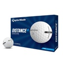 Piłki golfowe Taylormade DISTANCE+ 12 szt. białe