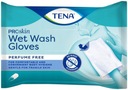 TENA Wet Wash Gloves Nawilżane Myjki do skóry 8szt Rodzaj rękawice