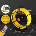 КАМЕРА INSPEKCYJNA SPRIDRAIN 9622A ВОДОВІДШТОВХУЮЧА ЕКРАН 4.3'' IP68 КАБЕЛЬ 20 M  (18820644621) фото min 8