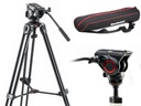 Видеокомплект Manfrotto: штатив 502AM + голова 500A