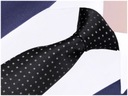 МОДНЫЙ мужской галстук 7см Классический Черный GREG g203