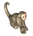 LEGO 77864pb01 MONKEY MONKEY песочный темный НОВЫЙ (2г)