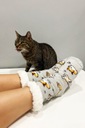 Ponožky protišmykové v mačkách Hlavná tkanina polyester