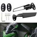 1PARA DO YAMAHA YZF R6 R1 R25 R3 R125 R15 ЗЕРКАЛО ВНУТРЕННИЕ ЧЕРНЫЙ  фото 1