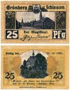 Zielona Góra - Grunberg - 25 fenigów 1921