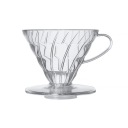 HARIO DRIP BREWER ПРОЗРАЧНЫЙ ПЛАСТИК V60-02