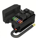 КОМПЛЕКТ КОРОБКИ РЕЛЕ BEZPIECZNIKOWYCH 12V Z КОМПЛЕКТ ПРОВОДОВ ПРОВОДОВ  фото 6