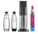 Карбонизатор газированной воды Sodastream Duo + газовый баллончик + 2 бутылки по 1 л.