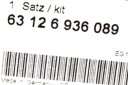 BMW E60 СЕРІЯ 5 ОРИГІНАЛЬНИЙ КРІПЛЕННЯ ФАРИ ПЕРЕДНЬОГО ЛІВИЙ 63126936089  (18864095130) фото min 9