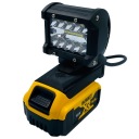 ФАРА РОБОЧА P4U LED (СВІТЛОДІОД) 16 ДІОД 4200 LM 6000 K ВОДОВІДШТОВХУЮЧА Z ЗАРЯДНИЙ ПРИСТРІЙ USB  (18832800403) фото min 15