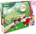 BRIO DISNEY PRINCESS ПОЕЗД НА АККУМУЛЯТОРАХ, БЕЛОСЕНЬЯ, ФИГУРКИ + АКСЕССУАРЫ