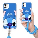 ЧЕХОЛ + СИНАЯ СТРУНА для iPhone 11 Чехол Quick LILO STICH Модный дизайн