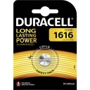 ЛИТИЕВАЯ БАТАРЕЙКА DURACELL CR 1616 3V