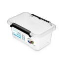 Коробка SimpleStore 1122 с крышкой и зажимами