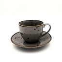 Alumina Bogucice Cottage Серый Чашка и блюдце 300 мл