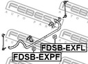 FEBEST FDSB-EXPF ZAWIESZENIE, STABILIZER photo 3 - milautoparts-fr.ukrlive.com