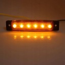 10X ФАРИ ГАБАРИТНІ LED (СВІТЛОДІОД) ОРАНДЖЕВІ ПРИЧІП ПРИЧІП ВАНТАЖНИЙ АВТОМОБІЛЬ  (18924707858) фото min 13