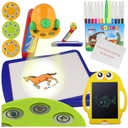 КОМПЛЕКТ 2В1 ПРОЕКТОР ПРОЕКТОР ДЛЯ ОБУЧЕНИЯ РИСОВАНИЮ + ГРАФИЧЕСКИЙ ПЛАНШЕТ С РУКОВОДСТВОМ