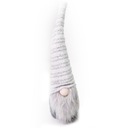 РОЖДЕСТВЕНСКАЯ ЭЛЬФИНИЯ С СВЕТЛЫМ НОСОМ 42СМ БОЛЬШАЯ БЕЛАЯ