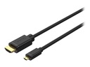Кабель HDMI UNITEK Y-C182 - microHDMI 2.0 4K 60HZ 2м