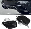 BMW G20 G21 320 330 340 M SPORT НАКІНЕЧНИКИ ВИПУСКУ 340 СТИЛЬ ЧОРНІ  фото 10