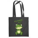 TORBA BAWEŁNA PREZENT ŻABA ŻAJEBAĆ CI SUPER