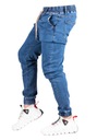 Pánske jogger nohavice modré OPITER veľ.36 Strih baggy