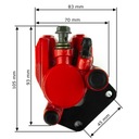 ЗАДНИЙ ТОРМОЗНОЙ СУППОРТ В КОМПЛЕКТЕ ДЛЯ ROMET CRS 50/125