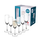 Набор бокалов для шампанского Altom Design Diamond, 180 мл, 6 шт.
