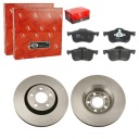 ПЕРЕДНИЕ ДИСКИ+КОЛОДКИ TRW VOLVO S60 I V70 I II XC70