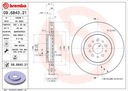 DISCOS ZAPATAS PARTE DELANTERA BREMBO ALFA GTV 