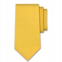 МУЖСКОЙ ОДНОПЛОТНЫЙ ГЛАДКИЙ ГАЛСТУК КАНАРЬЕВО-ЖЕЛТЫЙ