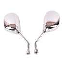 SIMSON ROMET WSK ЗЕРКАЛА ОВАЛЬНЫЕ ХРОМ МАТЕРИАЛ 8 мм