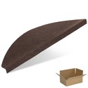 САМОКЛЕЯЩИЕСЯ ПОКРЫТИЯ ДЛЯ ЛЕСТНИЦ, КОРИЧНЕВЫЙ КОМПЛЕКТ