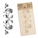 ШАБЛОН ЖИВОПИСИ / 21x45 / БОРДЕРЫ / ЦВЕТЫ